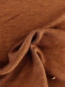 Merinoull melert Brun
