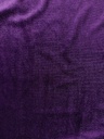 Stretch Velour Purple