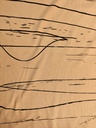 Viskose Jersey Stray Lines Dune