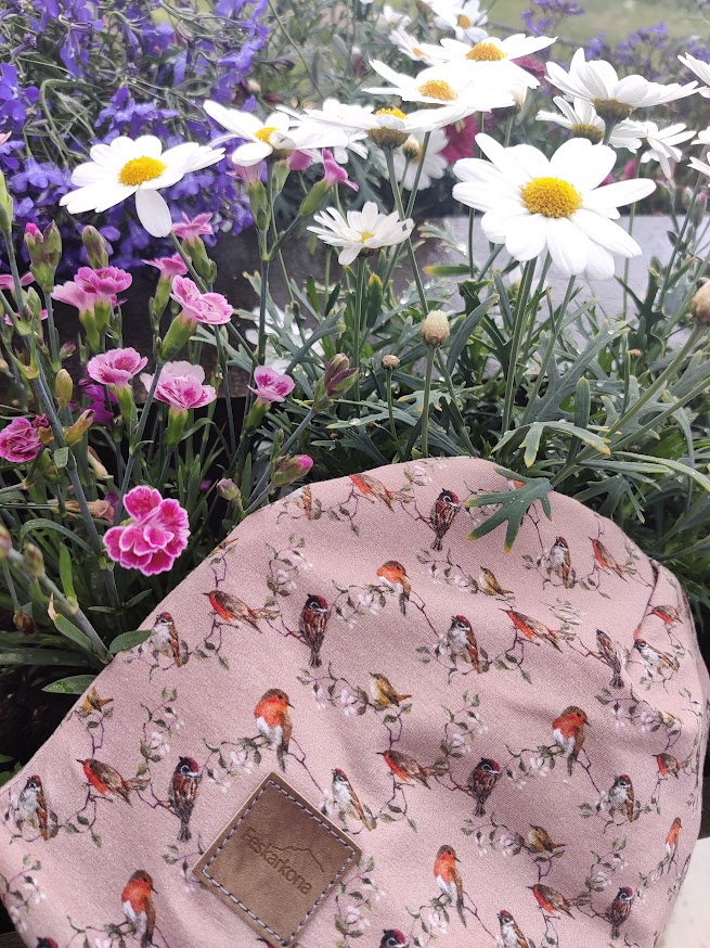 Lue med fleecefôr - Småfugler