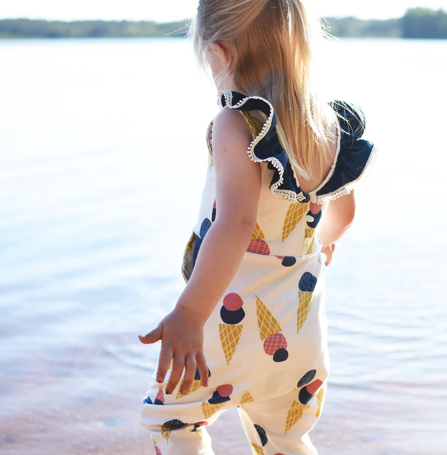 Victoria Kjole og Jumpsuit - Symønster