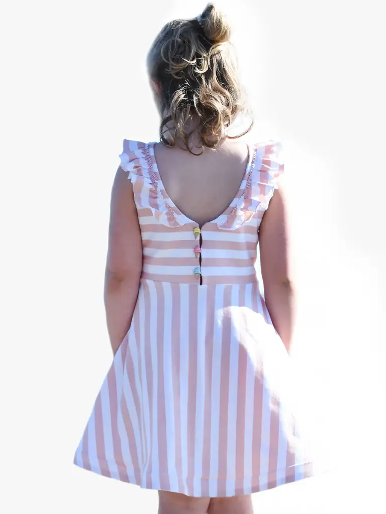 Victoria Kjole og Jumpsuit - Symønster