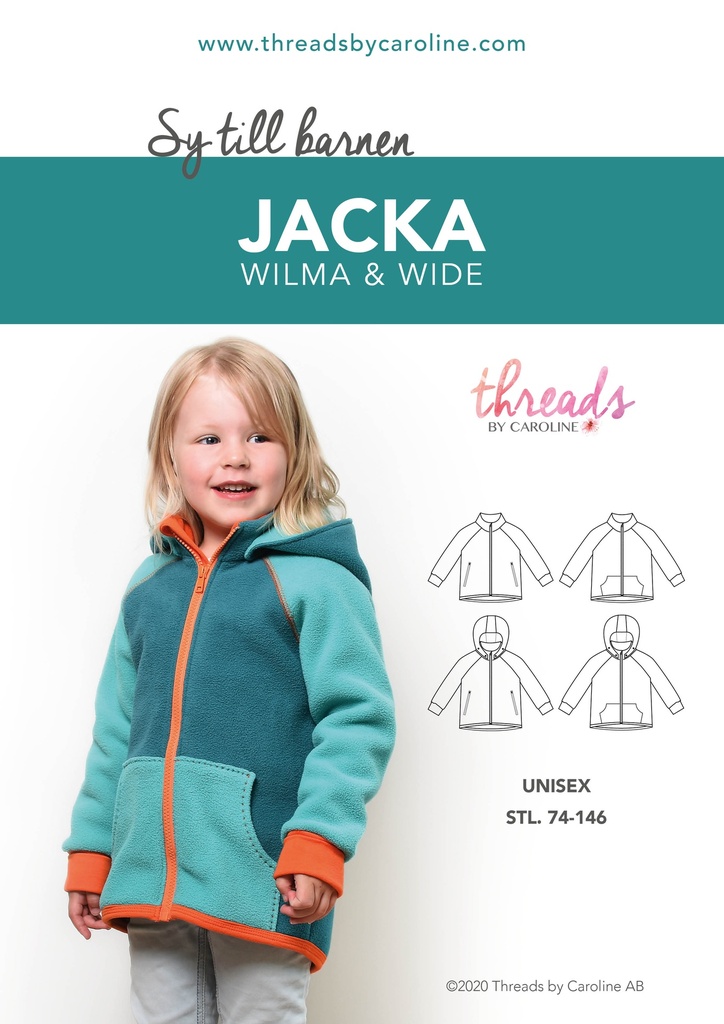 Wilma & Wide Jakke - Symønster