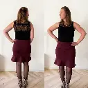 Sofia Blyantskjørt med variasjoner - Symønster