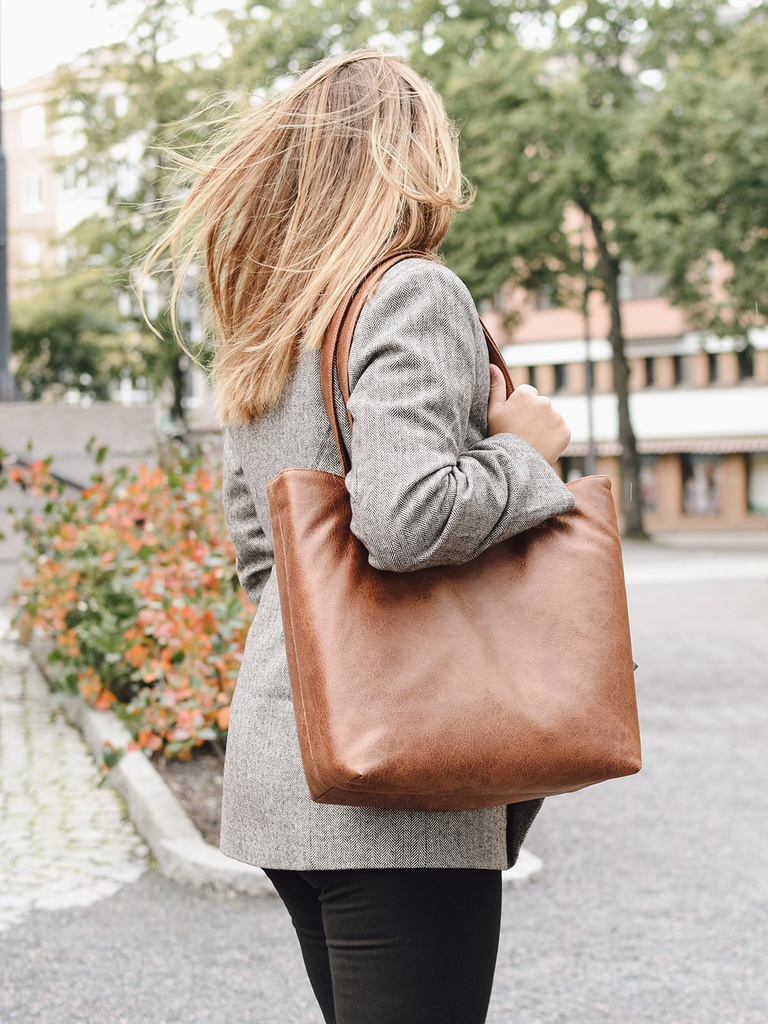 Sally Totebag og Pose - Symønster