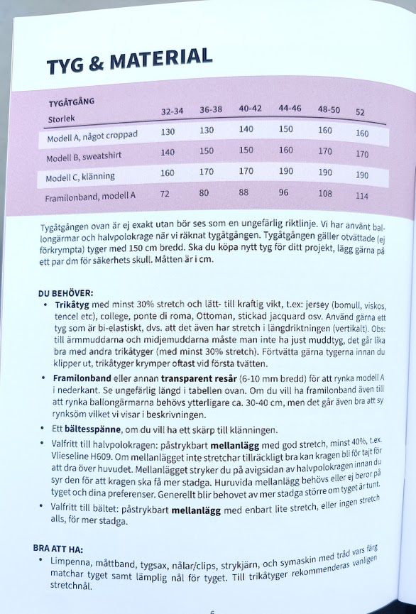 Hanna Genser og Kjole - Symønster