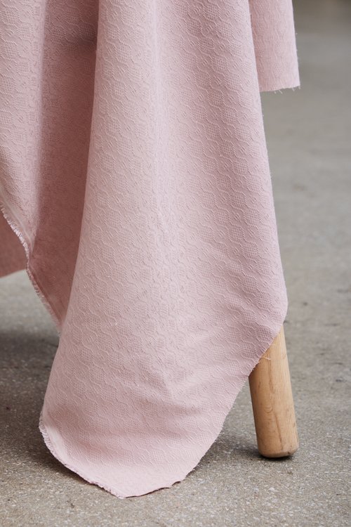 Ruby Jacquard Powder Pink