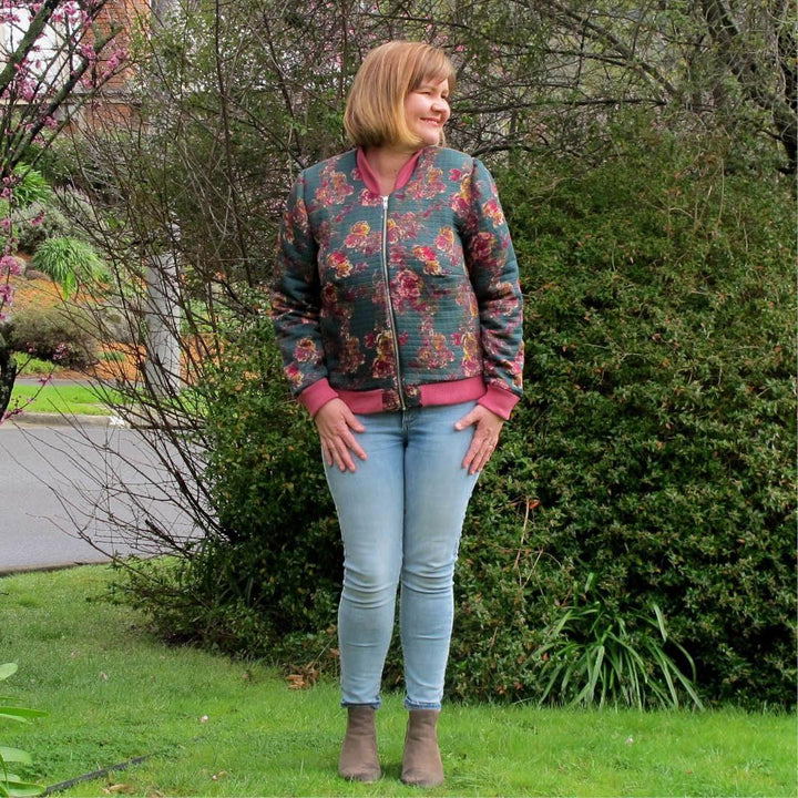 Amelia Bomber Jacket - Symønster