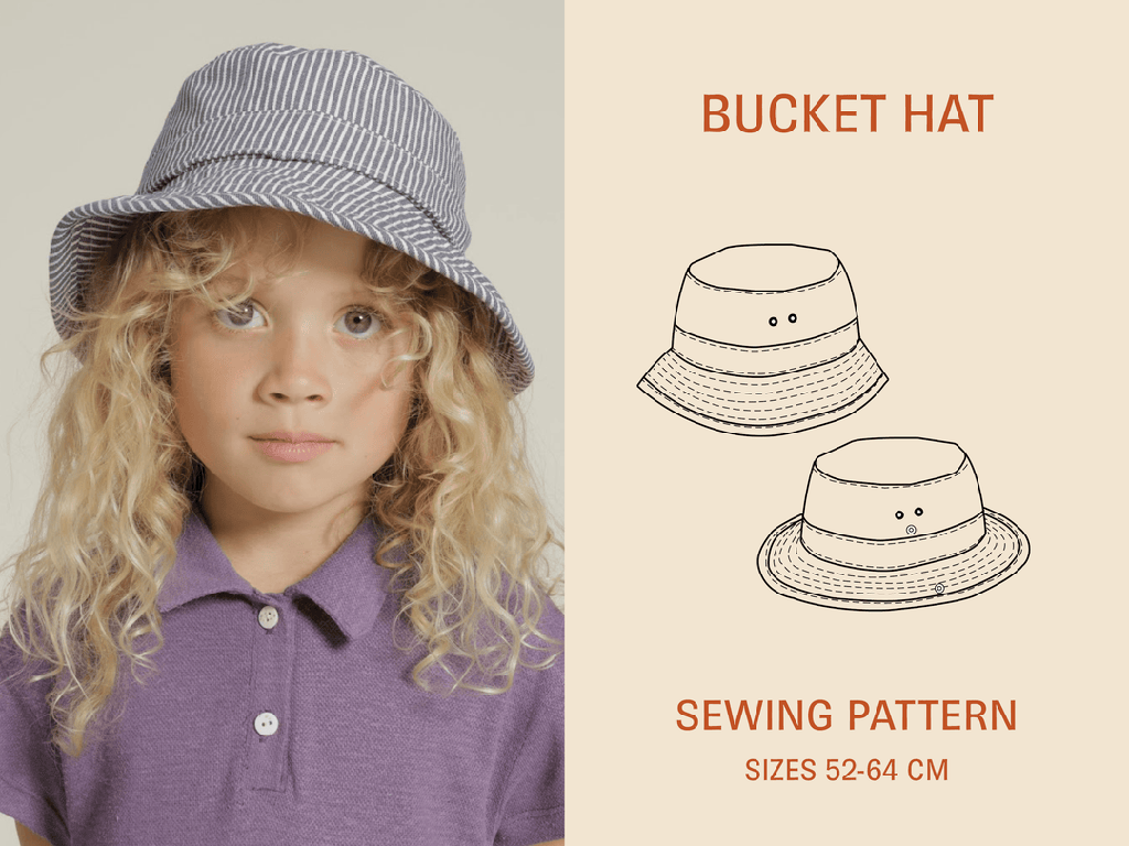 Bucket Hat - Symønster