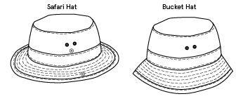 Bucket Hat - Symønster