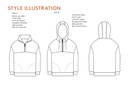 Zip-Up Sweather - Symønster