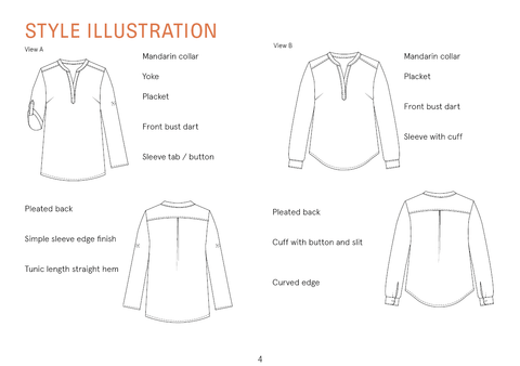 Perfect Tunic - Symønster