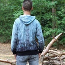 Zipper Hoodie - Symønster
