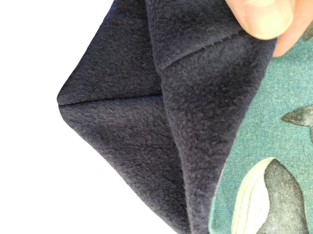 Hals fôret med fleece - Havdyr 