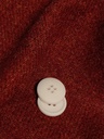 Blaze Corozo Knapp 20 mm - Creamy White 