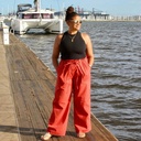 High Waist Pants - Symønster