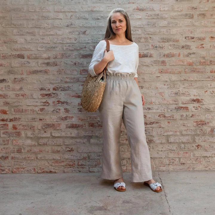 High Waist Pants - Symønster