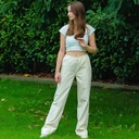 High Waist Pants - Symønster