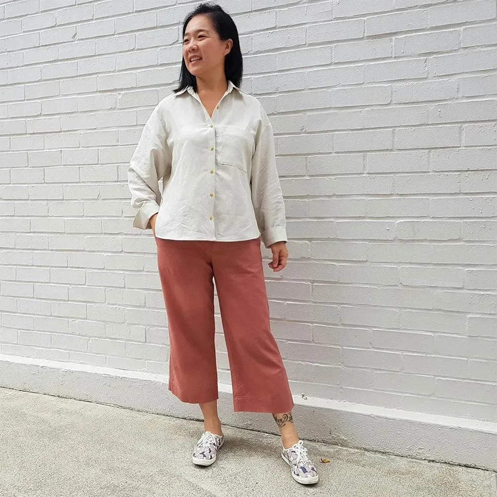 High Waist Pants - Symønster