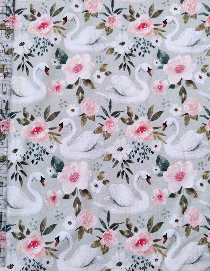 Jersey Summer Swan Mint