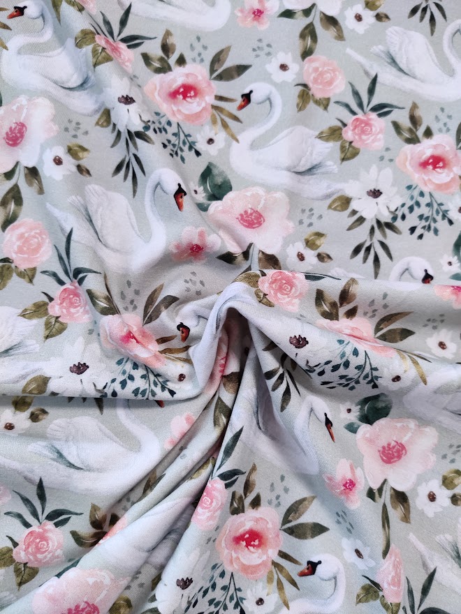 Jersey Summer Swan Mint