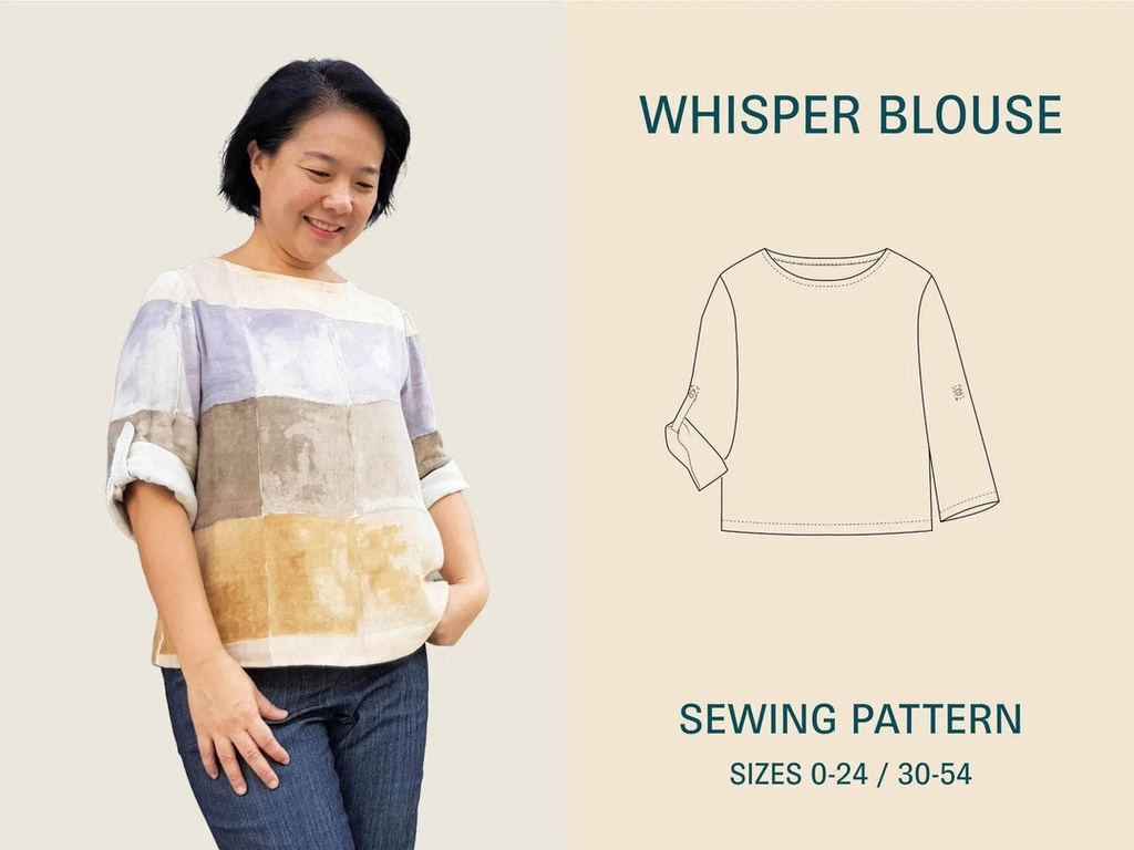 Whisper Blouse - Symønster