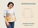Whisper Blouse - Symønster