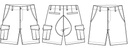 Cargo Shorts - Symønster