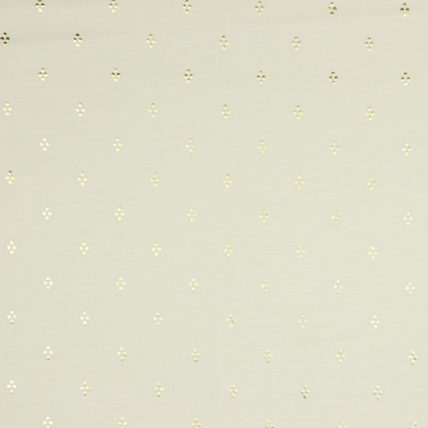 Jersey - Foil Dots Sand