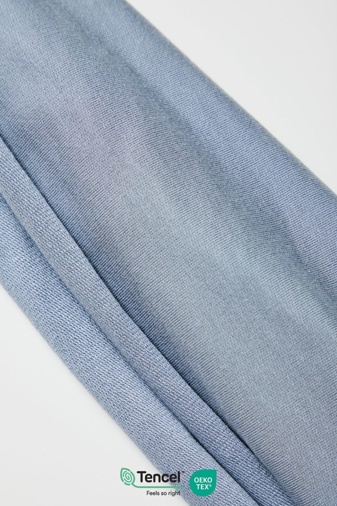 TENCEL Lyocell French Terry Sky