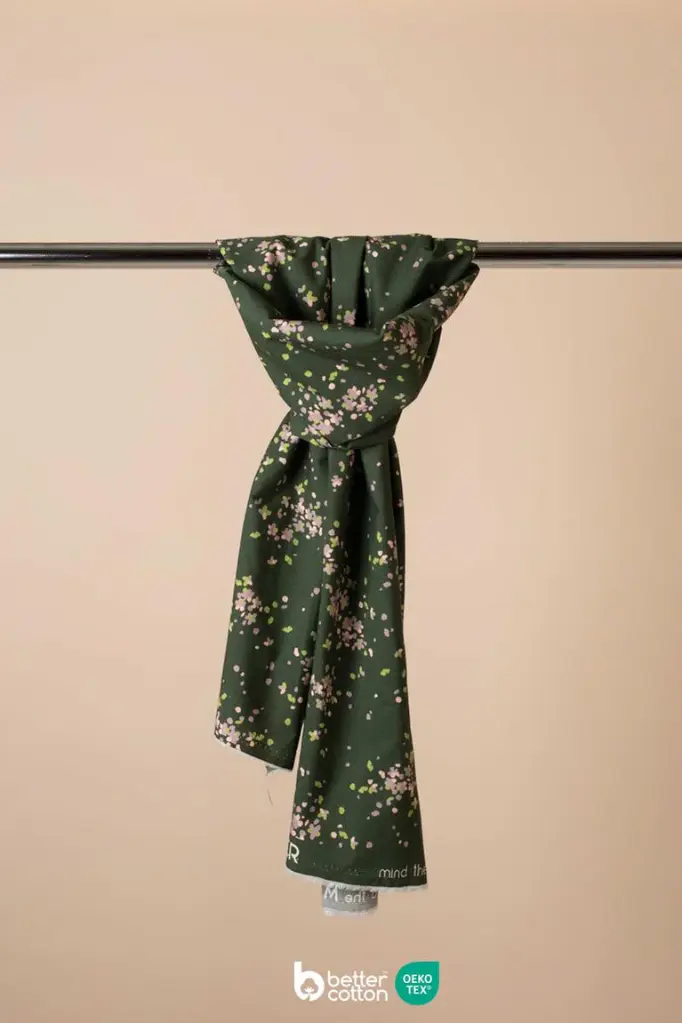 Poplin Juna Green Khaki