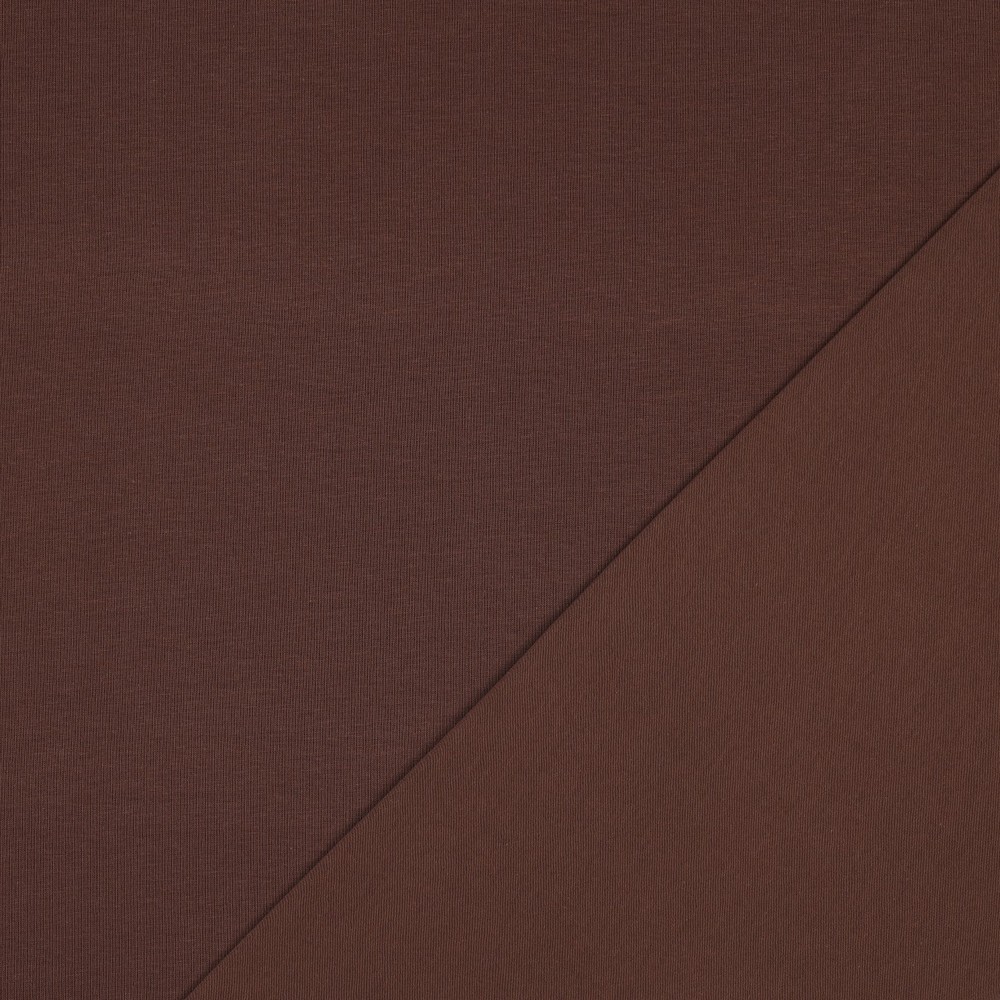 Bomullsjersey Brun (22)