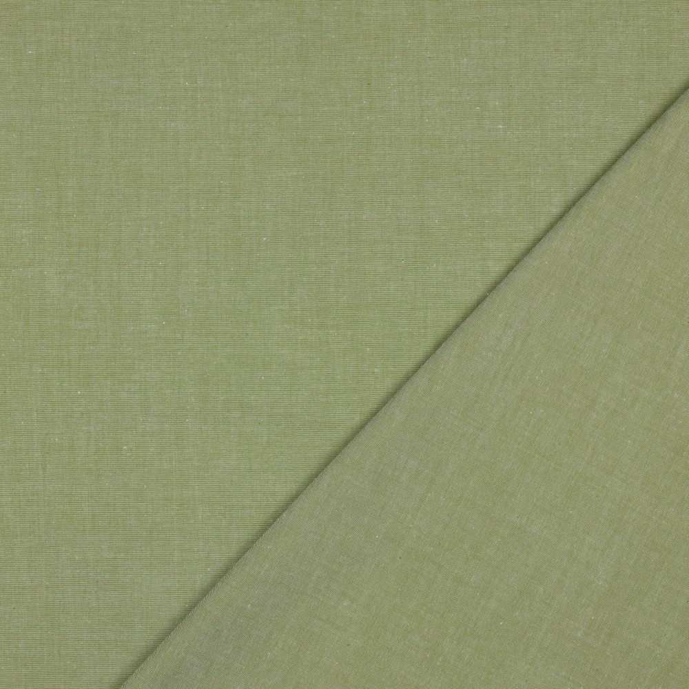Poplin Garnfarget Old Lime