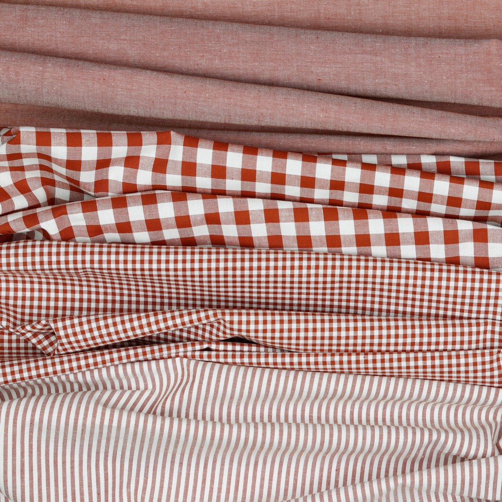 Poplin Garnfarget Terra