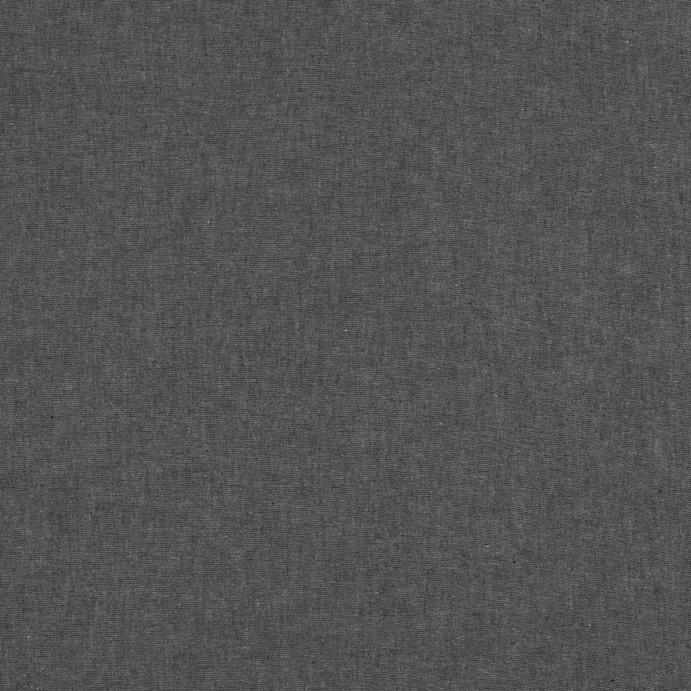Poplin Garnfarget Svart