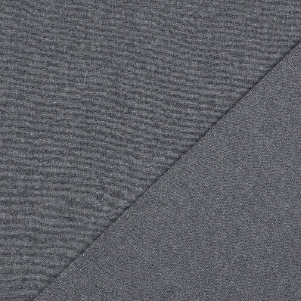 Poplin Garnfarget Navy