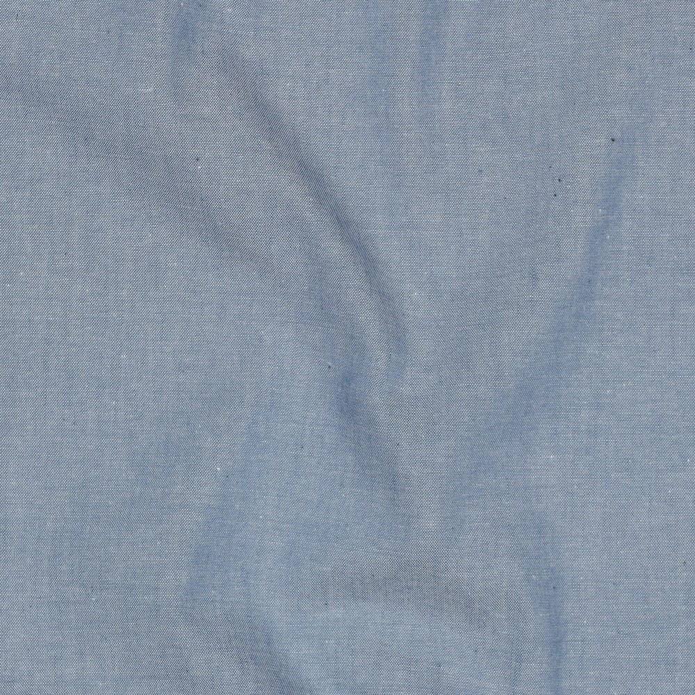 Poplin Garnfarget Blue