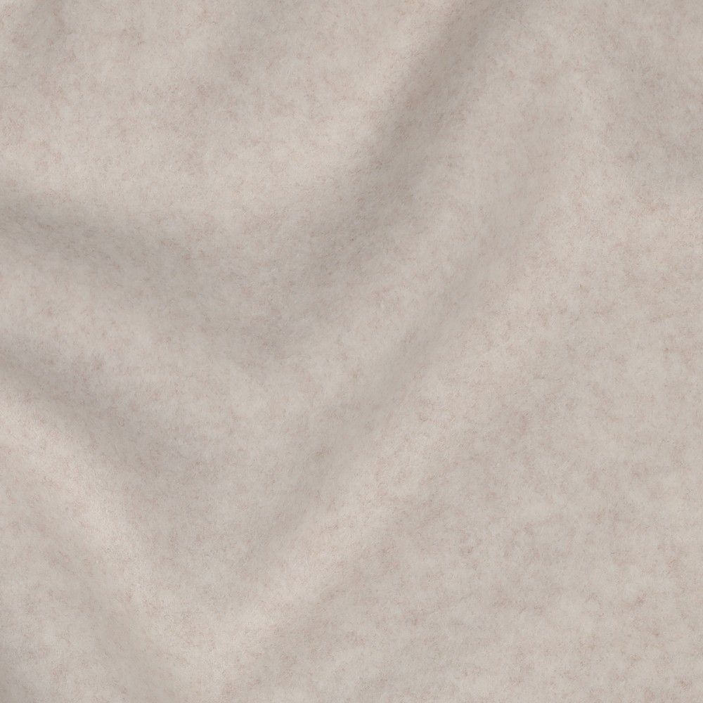 Bomullsfleece Beige Melert