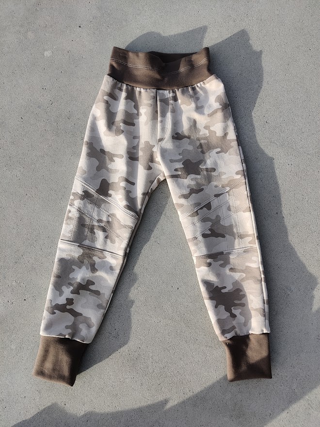 Skarven bukse - Camo Gråbeige