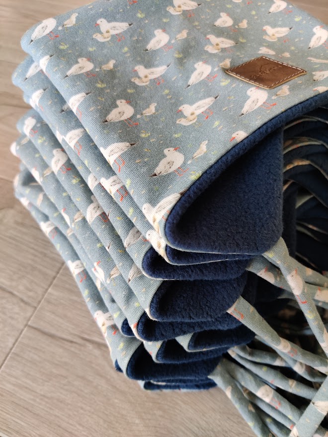Bomullsfleece Indigo (610)