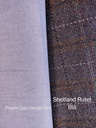 Shetland Ull - Rutet Blå