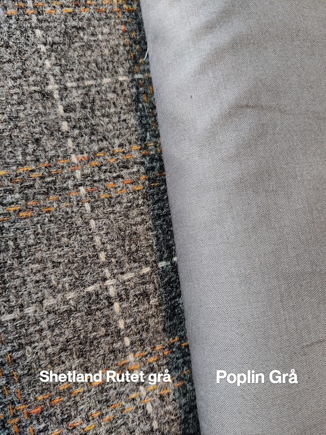 Poplin Mellomgrå (35)