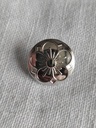 Metallknapp Blank Metall - 15mm