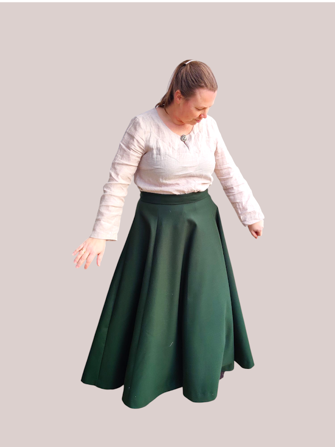 Lilje Festskjørt