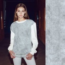 Jeanslook StoneWash - Lys Grå