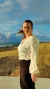 Viskose Bluse med knyting