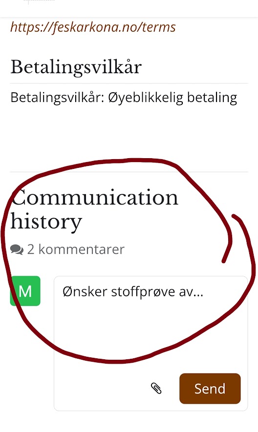 Stoffprøver