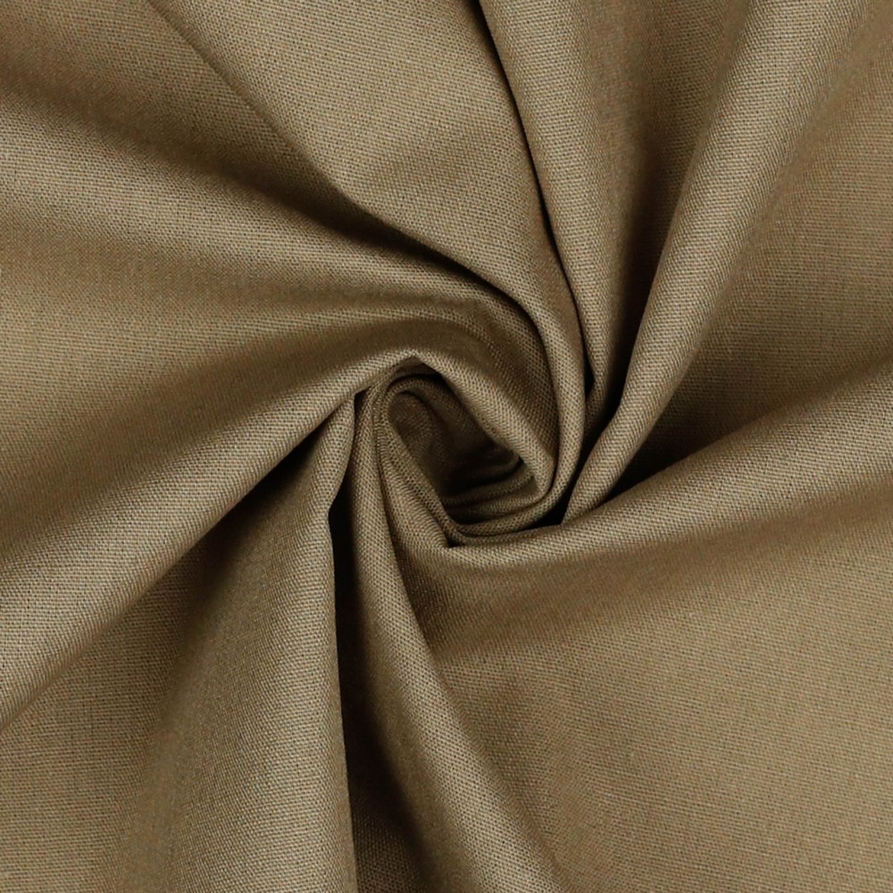Poplin Mørk Grønn
