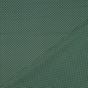 Poplin Petit Dots Mørk Grønn