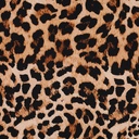Viskose Leopardmønstret